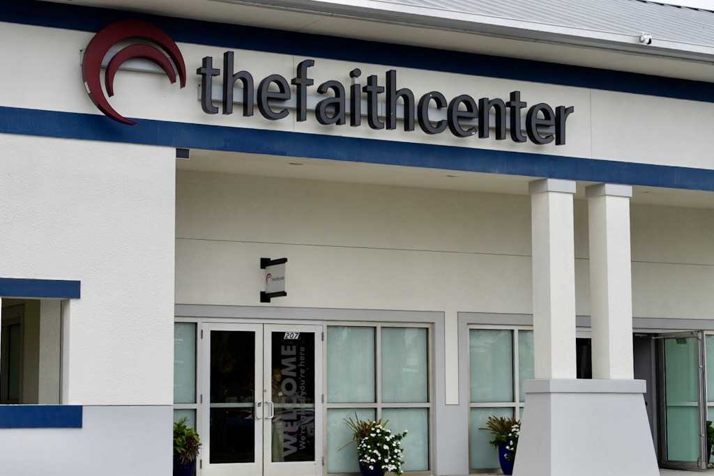 Entrance to The Faith Center in Fort Myers