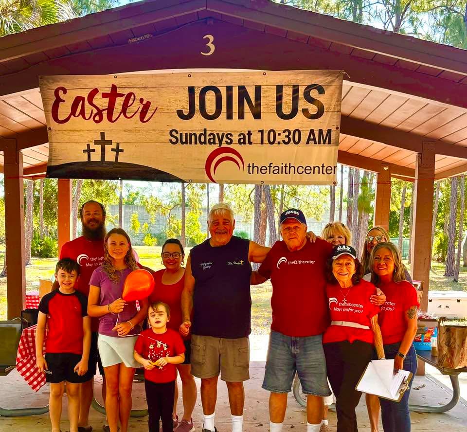 Faith Center local park outreach team
